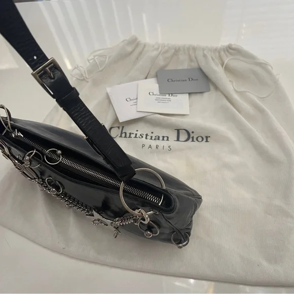 Dior Hardcore Piercing Pochette Bag John Galliano Rare Y2K - Picture 6 of 15